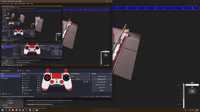 A simulation test of YAGSL's new SwerveInputStream.aim lookahead targeting